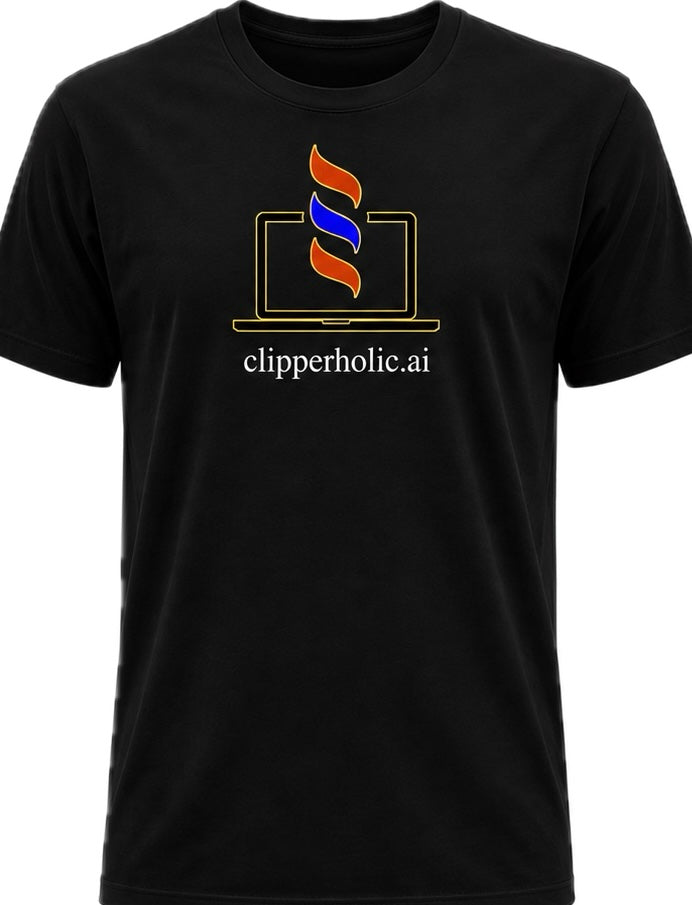 Clipperholic.ai t-shirt